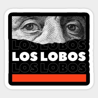 Los Lobos // Money Eye Sticker
